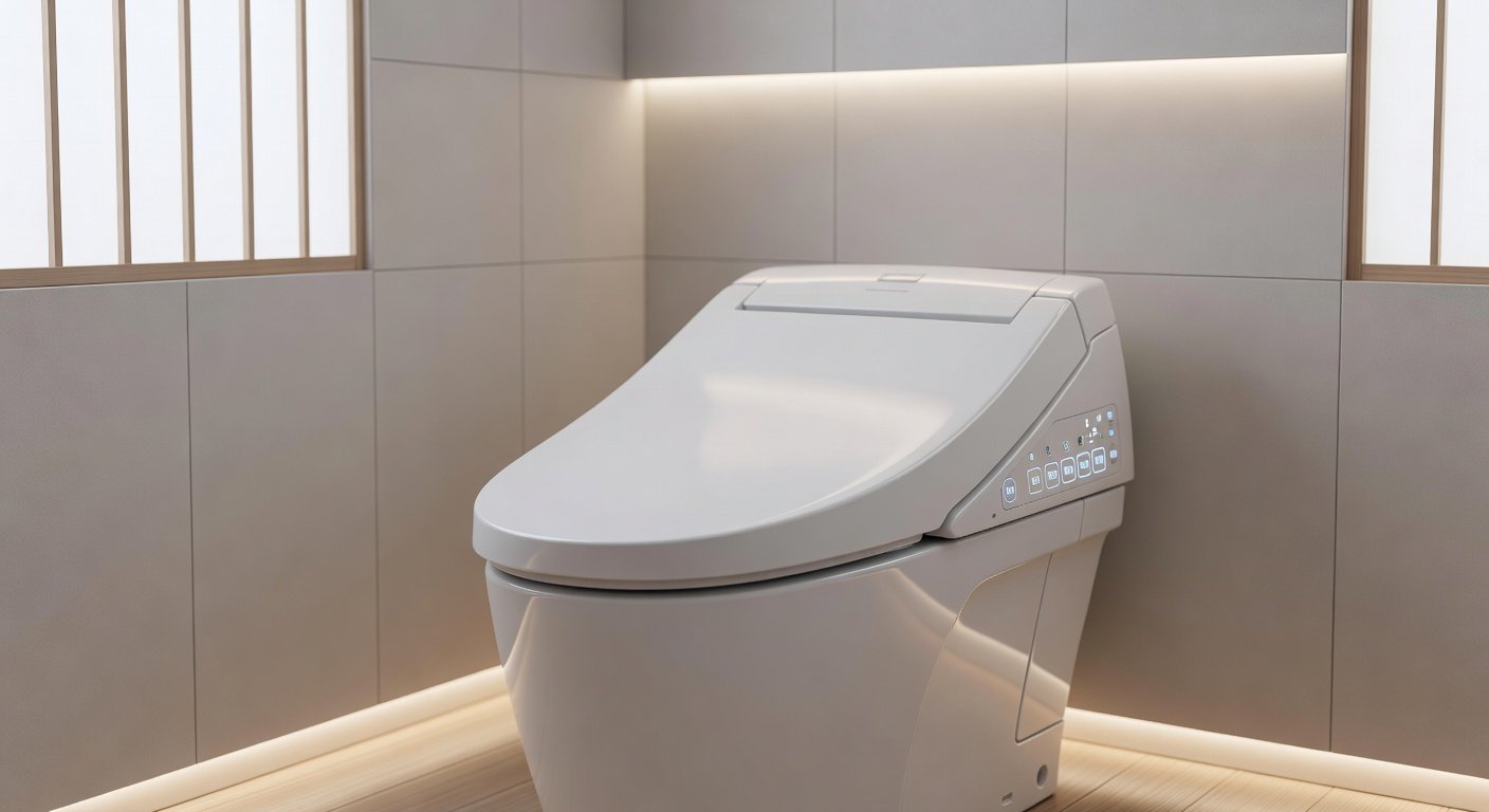 Toilettes japonaises high-tech