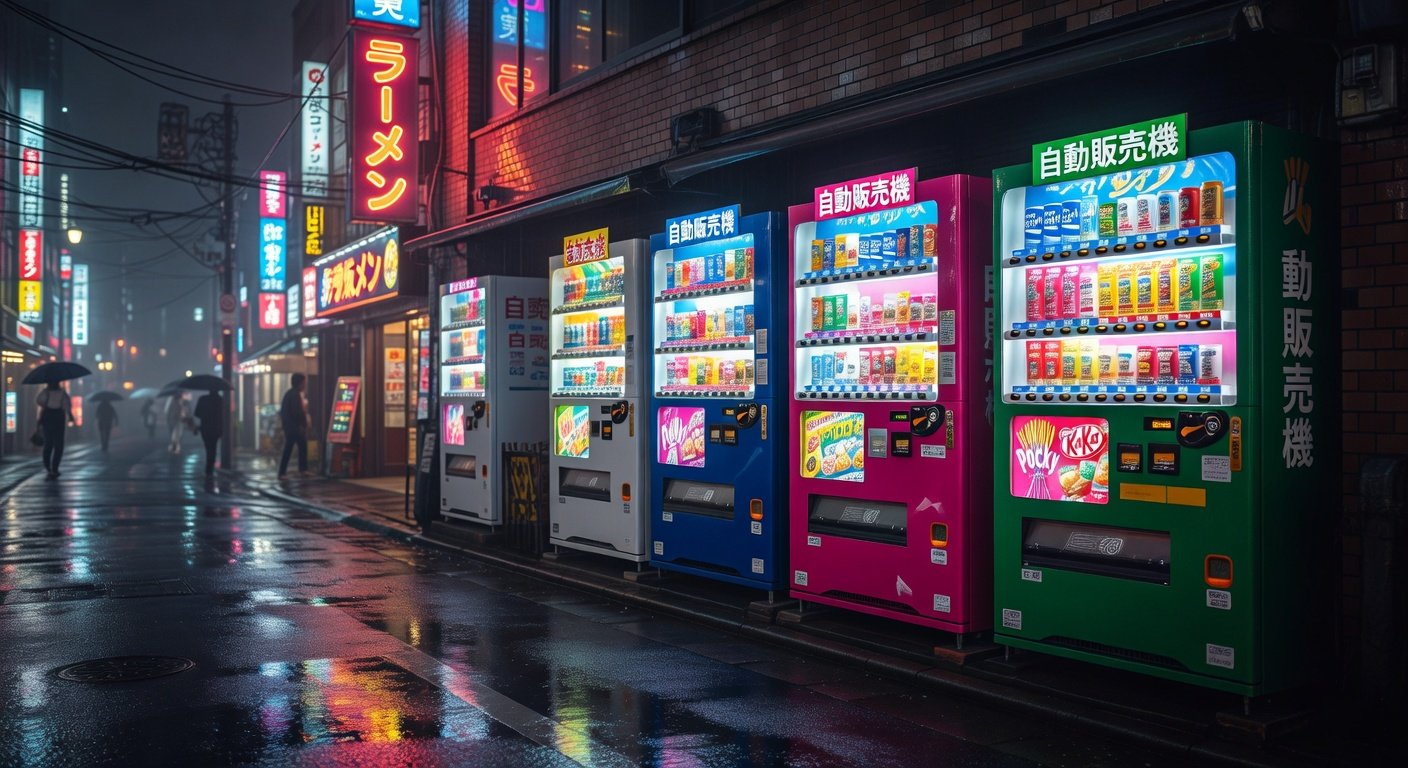 Distributeurs automatiques japonais